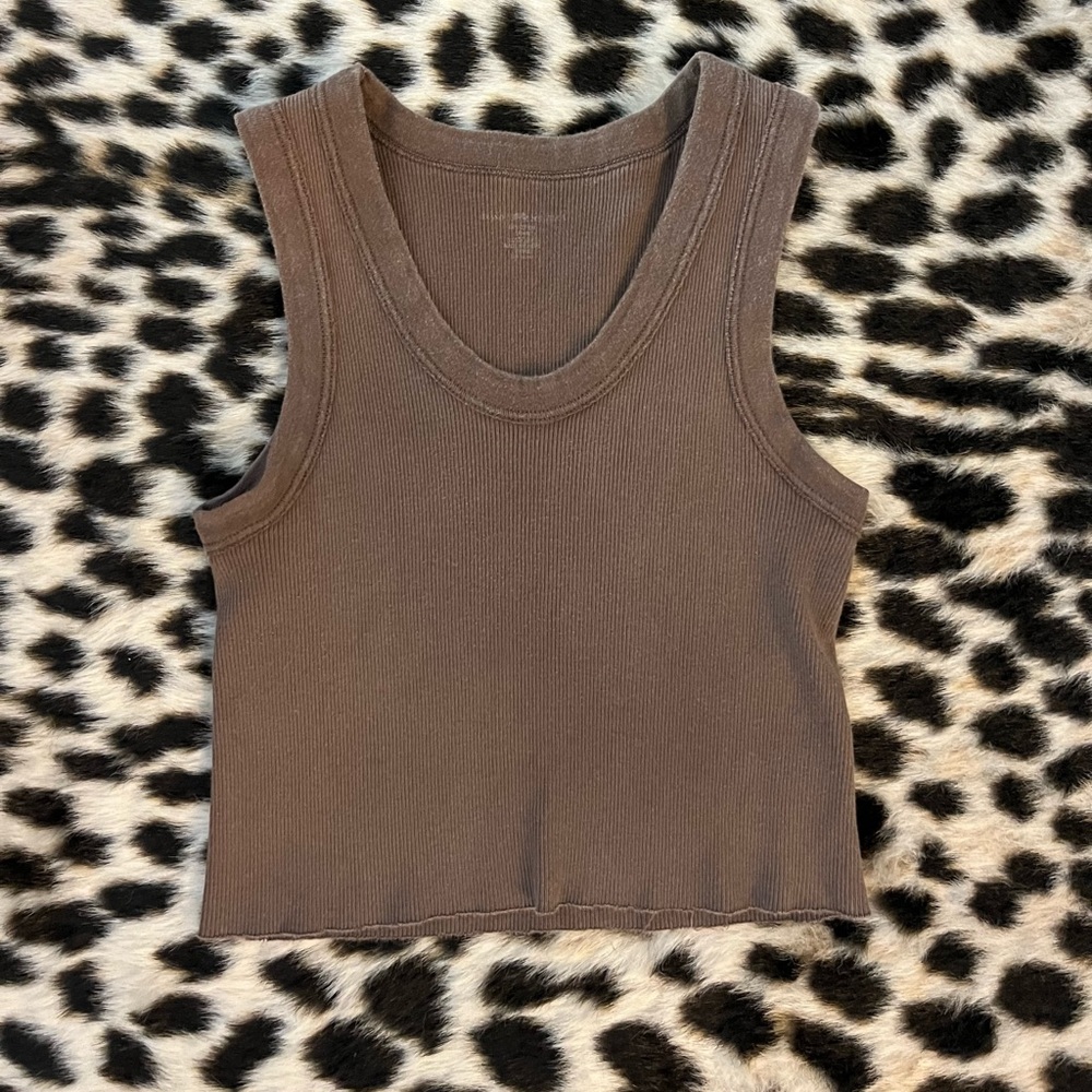 Brandy Melville brown tank